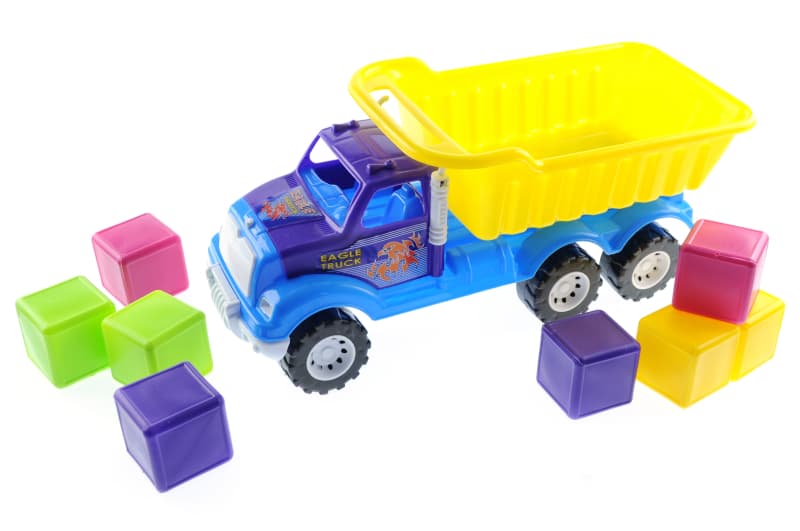 Вантажівка "Орел Б" з 8 кубиками KW-07-713-5 KinderWay