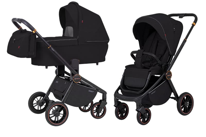 Коляска універсальна CARRELLO Epica CRL-8510/1 (2in1) Space Black