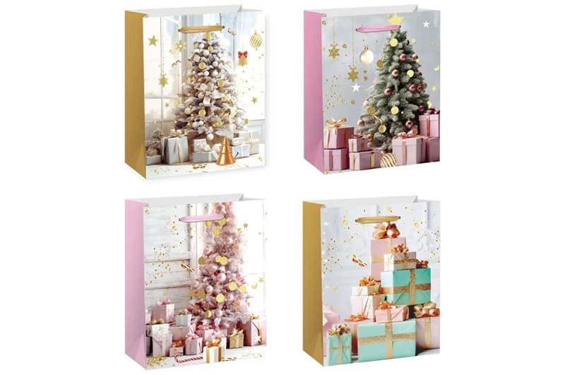 Пакет паперовий 763197ML LARGE XMAS1 26x12,7x32,4см