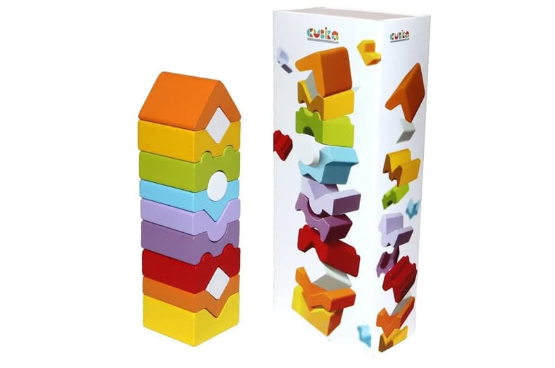 Дерев'яна іграшка "Пірамідка LD-11" арт. 14996 CUBIKA